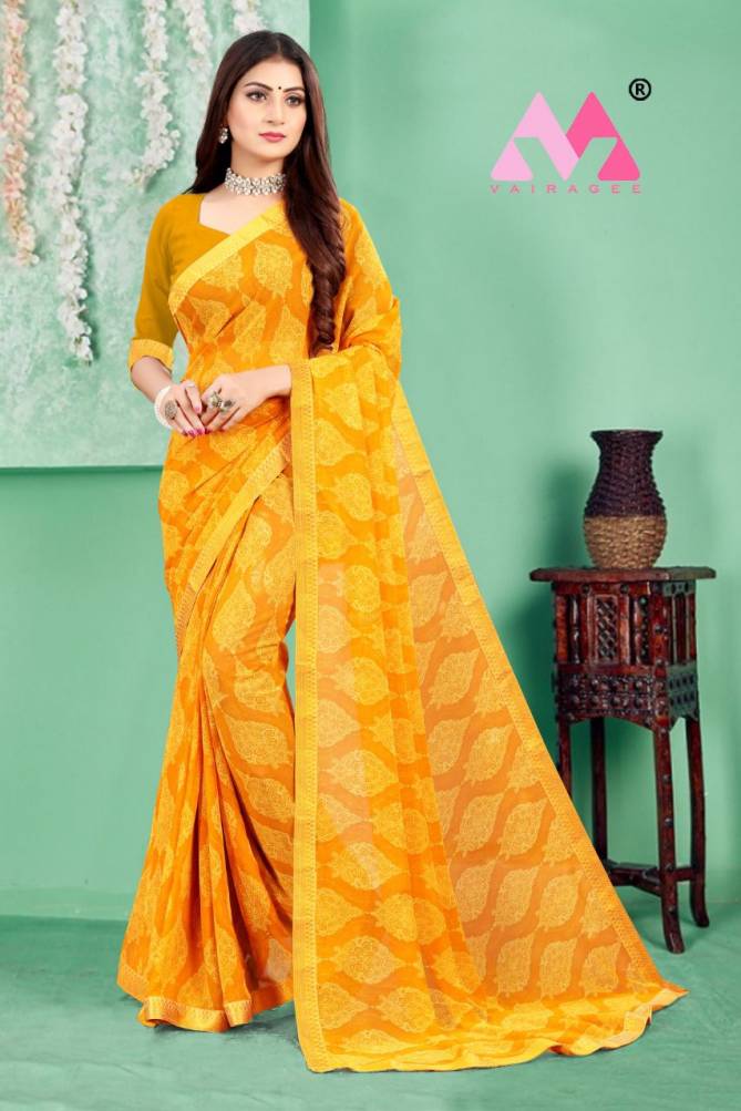 Vivera Saraswati 8 Sancy Ethnic Daily Wear Printed Georgette Designer Collection